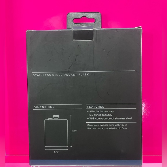 Houdini Stainless Steel Flask - Picture 2 of 2